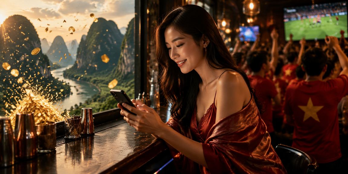 Người dùng Ninh Bình trải nghiệm casino di động tại khung cảnh thiên nhiên yên tĩnh